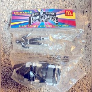 Set of 3 Vintage 1994 McDonalds Power Rangers - unopened.